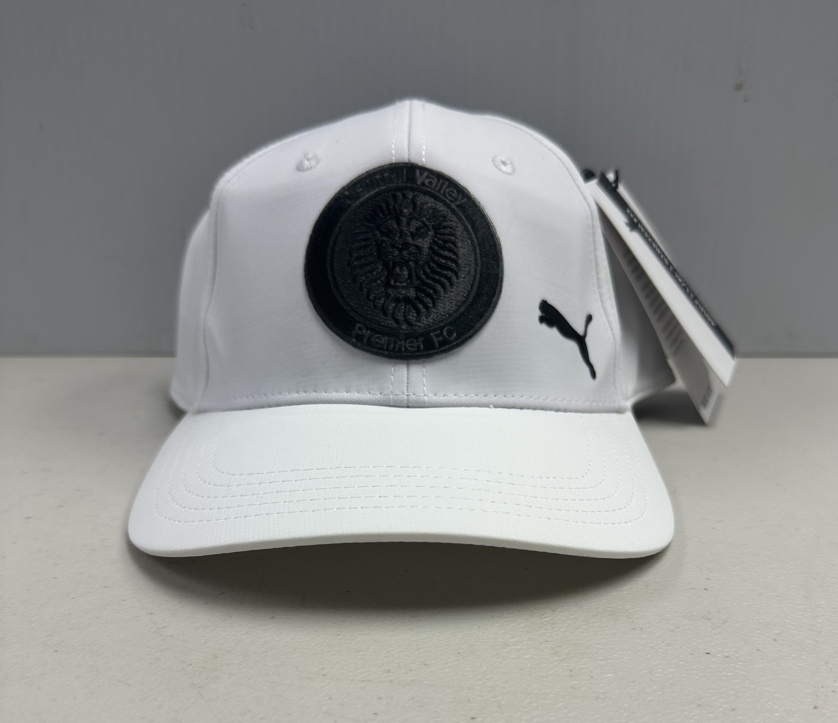 Puma Hat - White W/ Black Logo