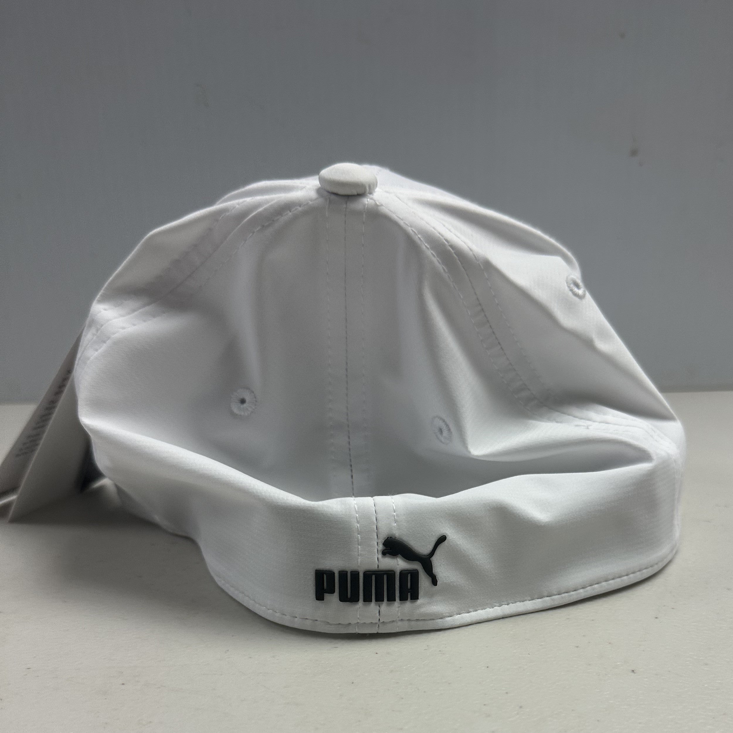 Puma Hat - White W/ Black Logo