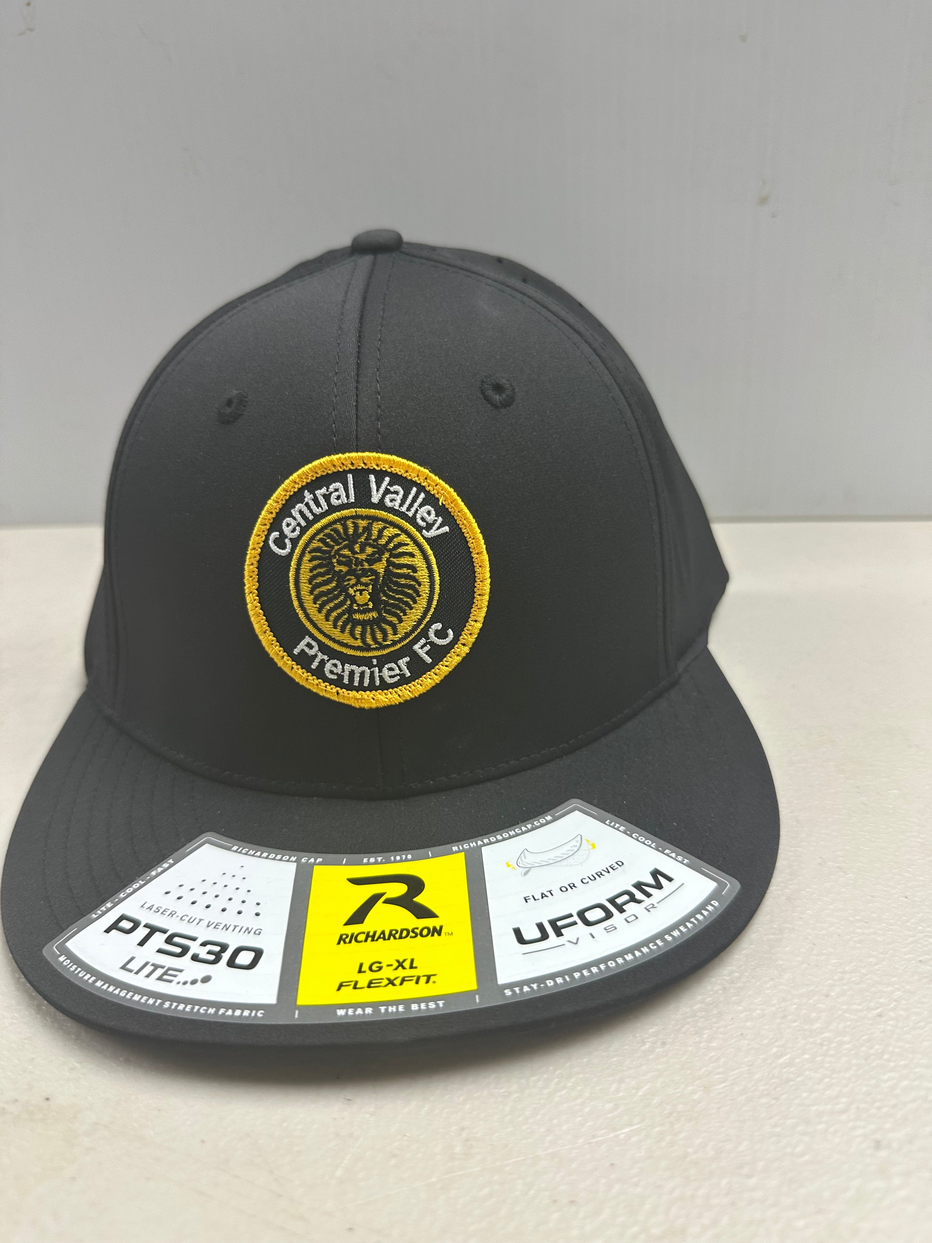 Black CVPFC Logo Gold