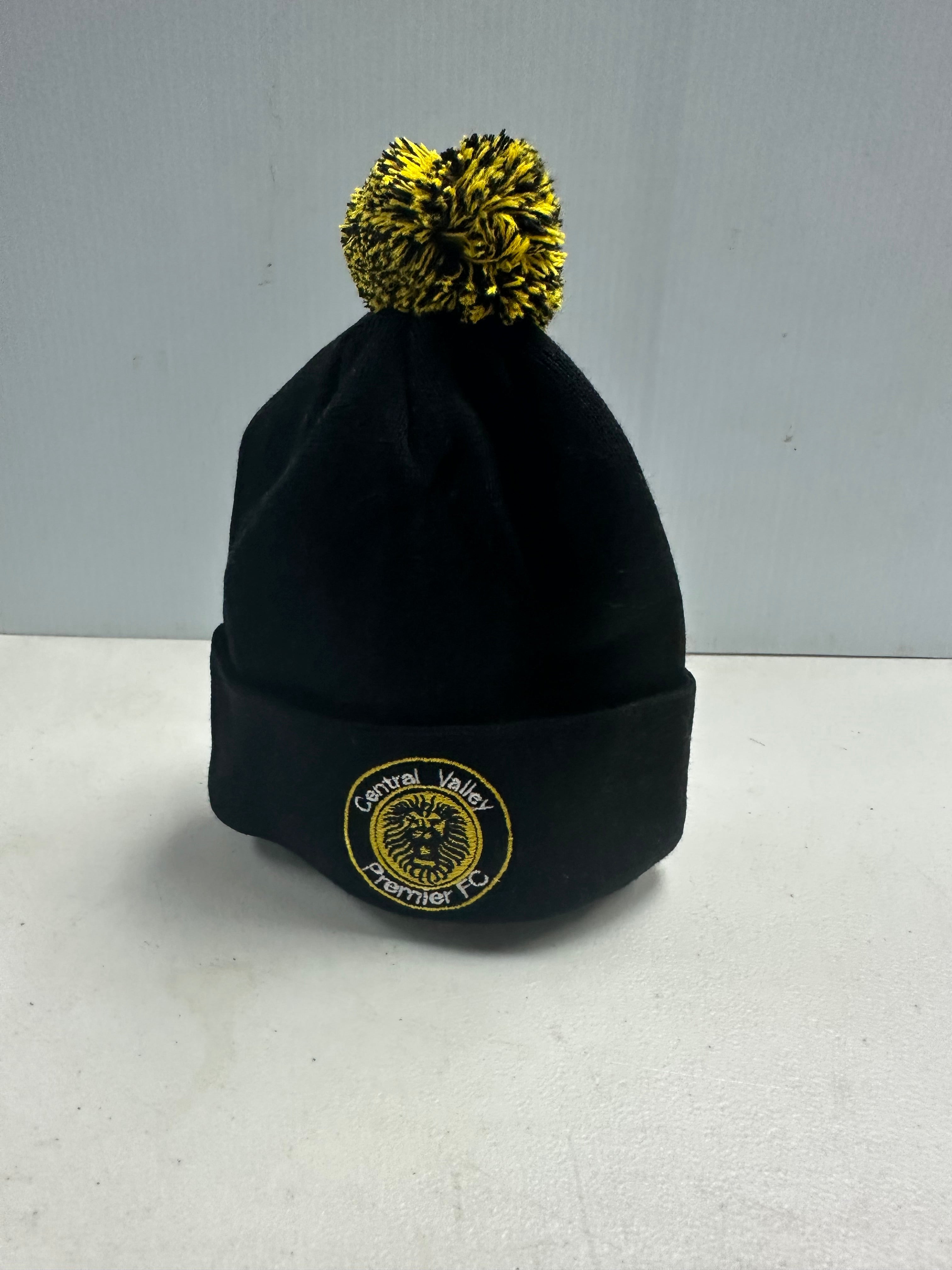 CVPFC Black Pom Pom Beanie